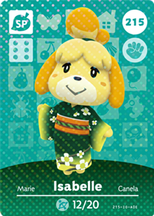 Isabelle (Kimono) NFC Card – Animal Crossing Series 3 Amiibo