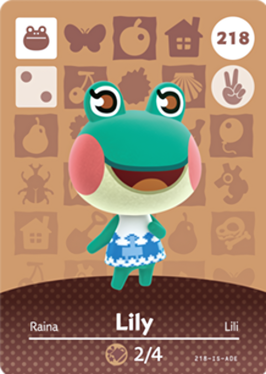 Lily NFC Card – Animal Crossing Series 3 Amiibo