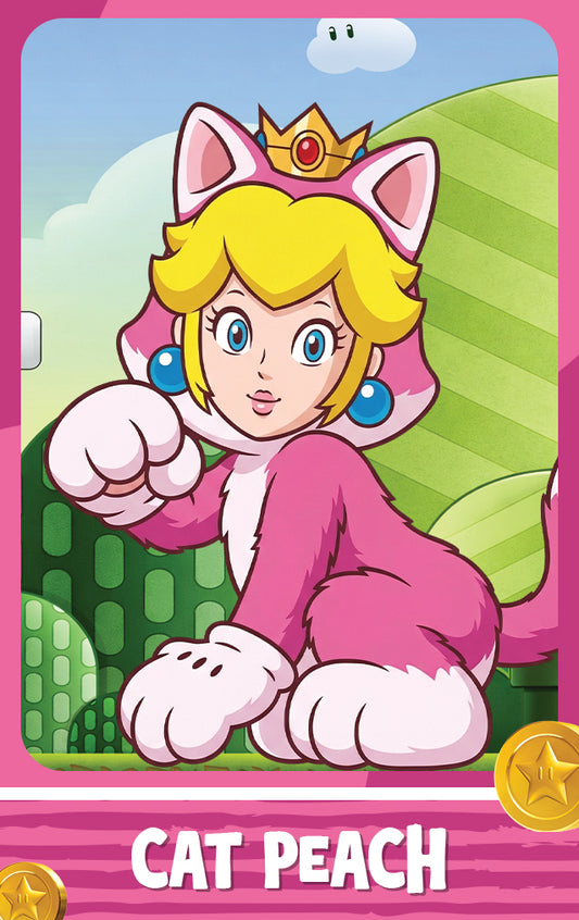 Cat Peach - Nookpals x Super Mario - Amiibo NFC Card