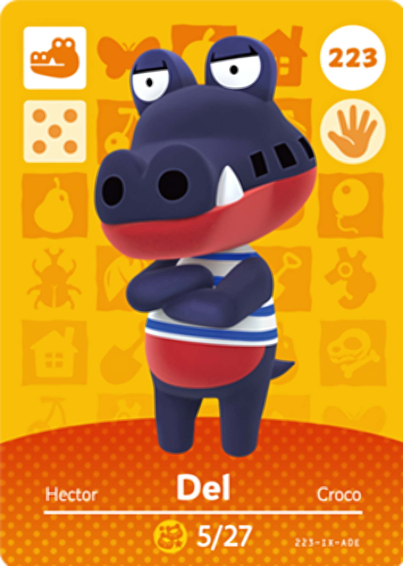 Del NFC Card – Animal Crossing Series 3 Amiibo