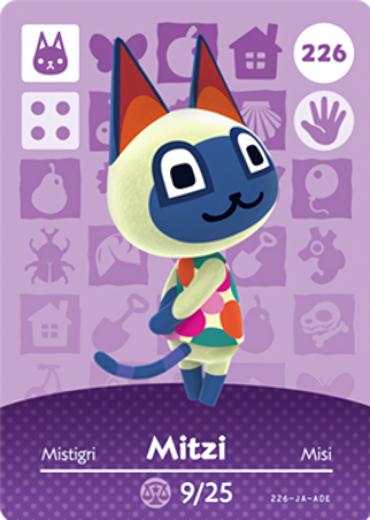 Mitzi NFC Card – Animal Crossing Series 3 Amiibo