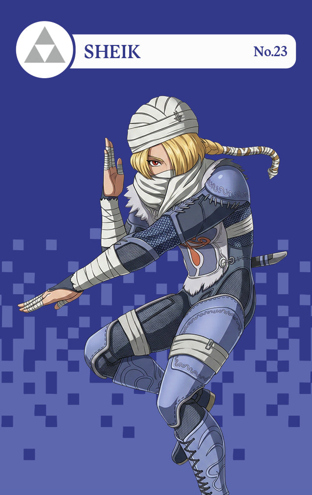 Sheik NFC Card – Smash Bros Amiibo