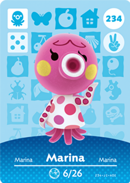 Marina NFC Card – Animal Crossing Series 3 Amiibo