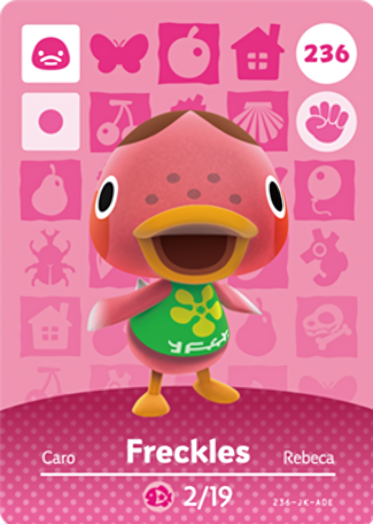 Freckles NFC Card – Animal Crossing Series 3 Amiibo