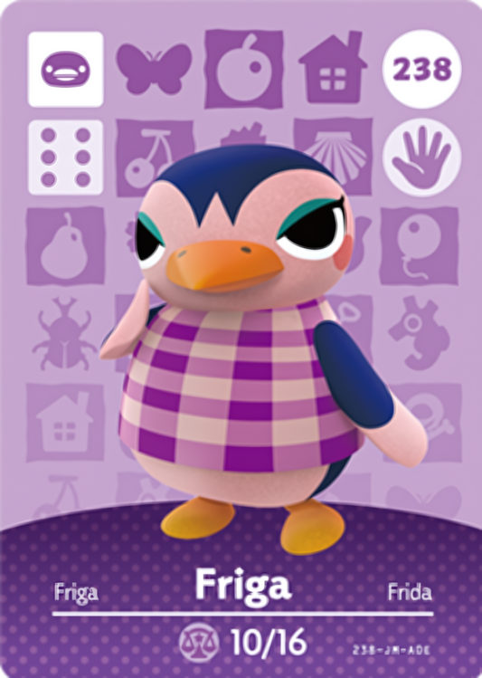 Friga NFC Card – Animal Crossing Series 3 Amiibo