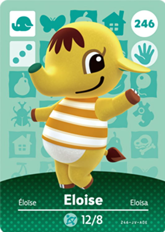 Eloise NFC Card – Animal Crossing Series 3 Amiibo