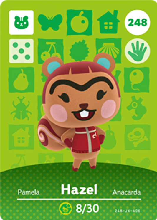 Hazel NFC Card – Animal Crossing Series 3 Amiibo