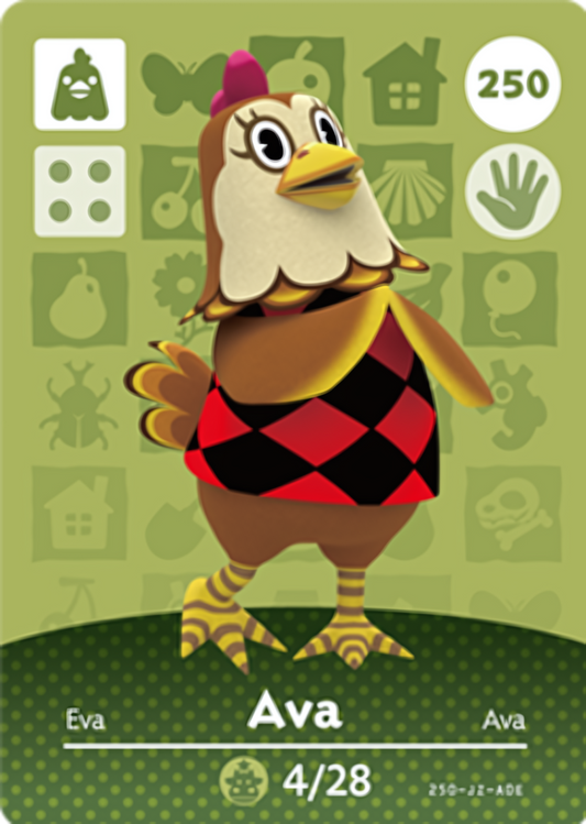 Ava NFC Card – Animal Crossing Series 3 Amiibo