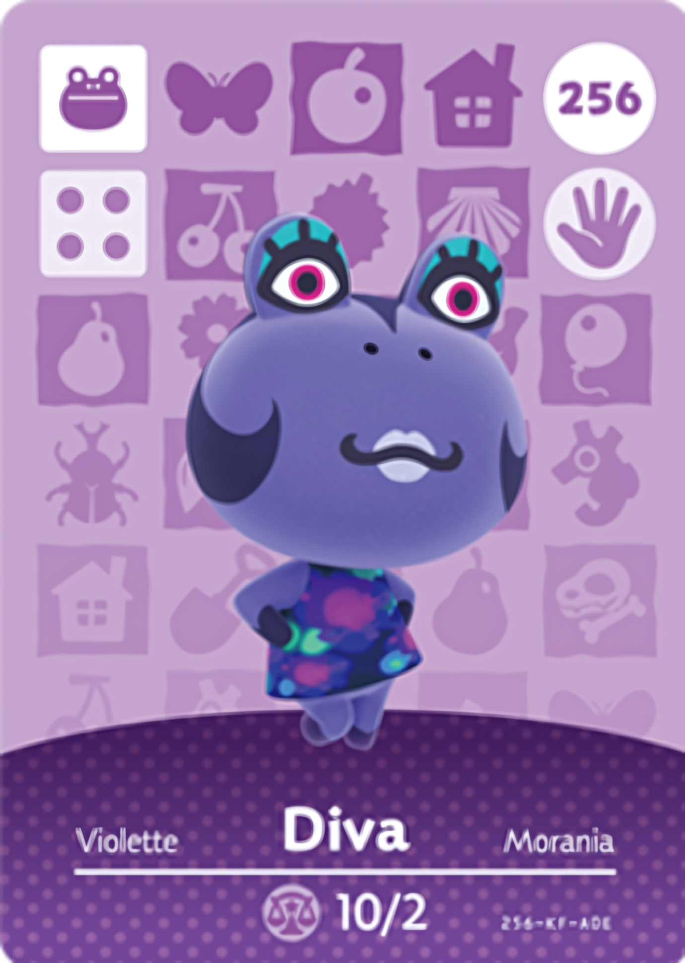 Diva NFC Card – Animal Crossing Series 3 Amiibo