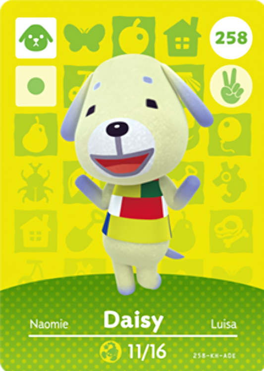 Daisy NFC Card – Animal Crossing Series 3 Amiibo