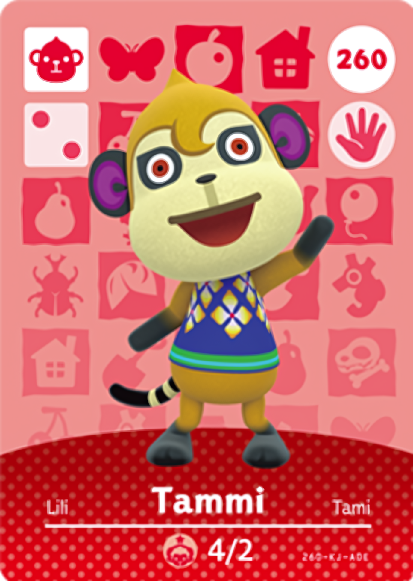 Tammi NFC Card – Animal Crossing Series 3 Amiibo