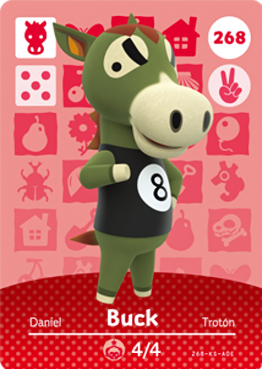 Buck NFC Card – Animal Crossing Series 3 Amiibo