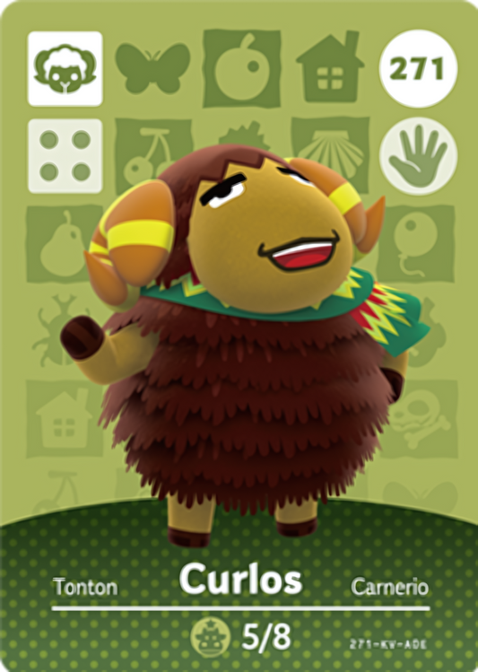 Curlos NFC Card – Animal Crossing Series 3 Amiibo