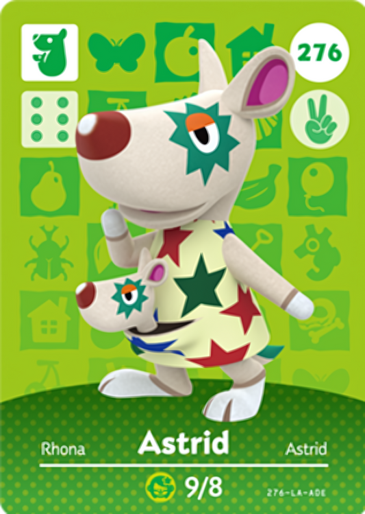 Astrid NFC Card – Animal Crossing Series 3 Amiibo