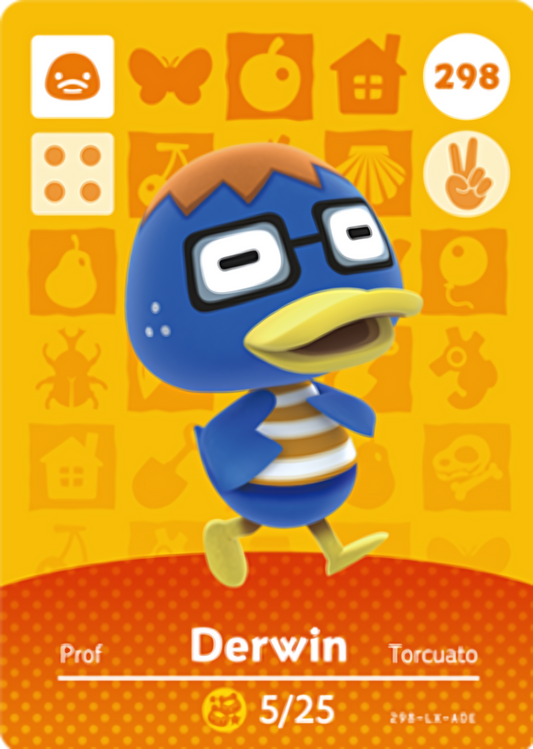 Derwin NFC Card – Animal Crossing Series 3 Amiibo