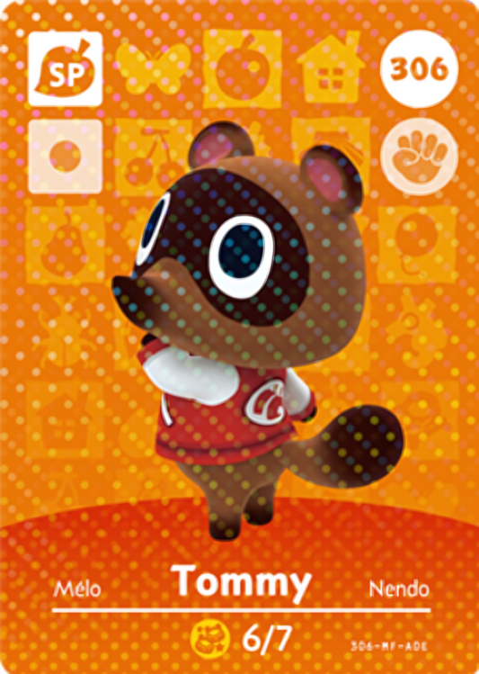 Tommy NFC Card – Animal Crossing Series 4 Amiibo