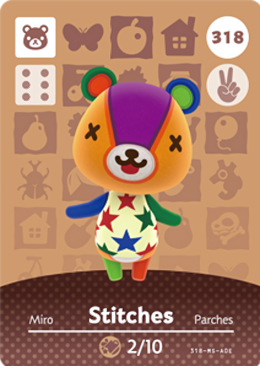 Stitches NFC Card – Animal Crossing Series 4 Amiibo