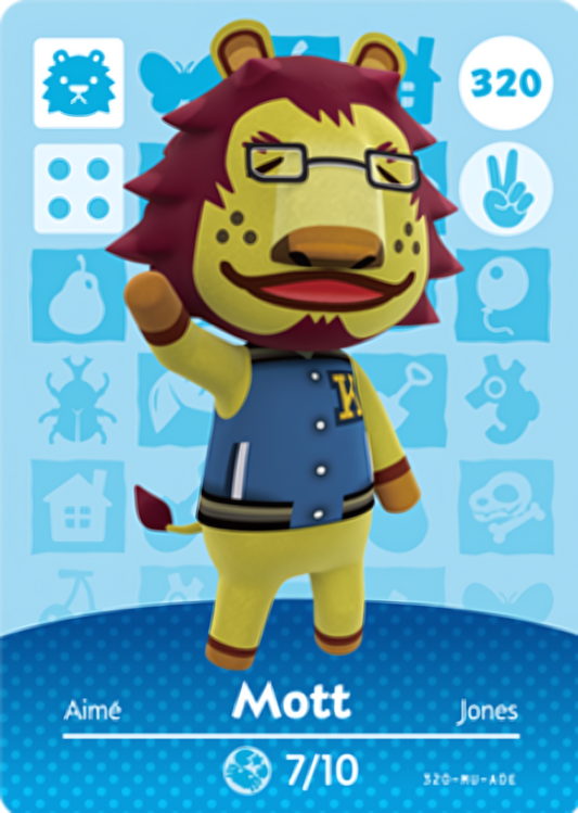 Mott NFC Card – Animal Crossing Series 4 Amiibo