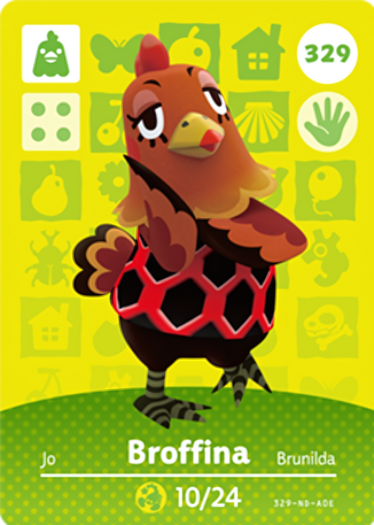 Broffina NFC Card – Animal Crossing Series 4 Amiibo