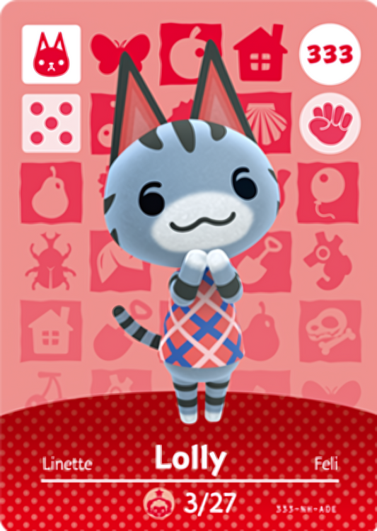 Lolly NFC Card – Animal Crossing Series 4 Amiibo
