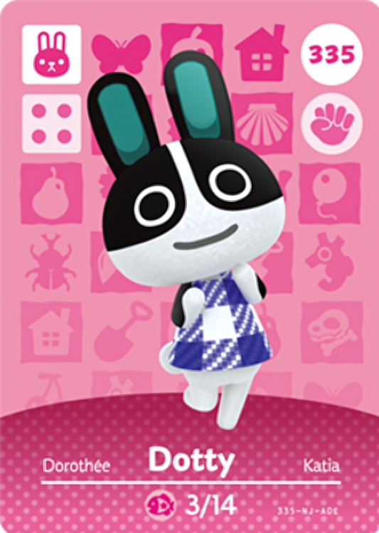 Dotty NFC Card – Animal Crossing Series 4 Amiibo