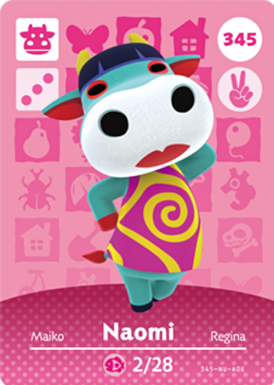 Naomi NFC Card – Animal Crossing Series 4 Amiibo
