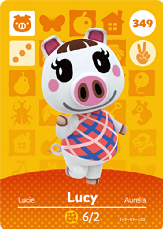 Lucy NFC Card – Animal Crossing Series 4 Amiibo
