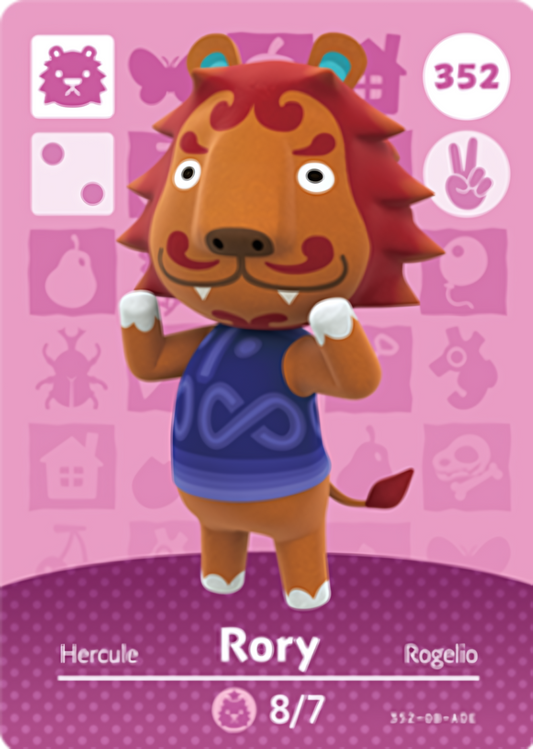Rory NFC Card – Animal Crossing Series 4 Amiibo