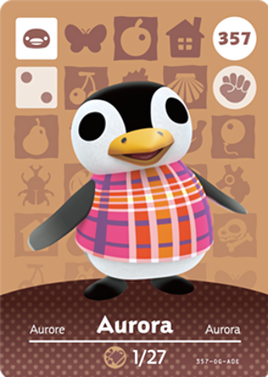 Aurora NFC Card – Animal Crossing Series 4 Amiibo