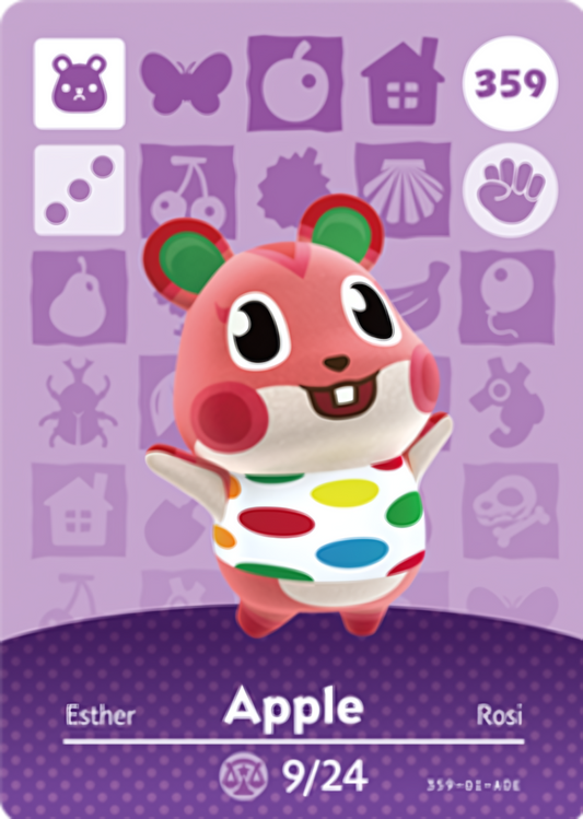 Apple NFC Card – Animal Crossing Series 4 Amiibo
