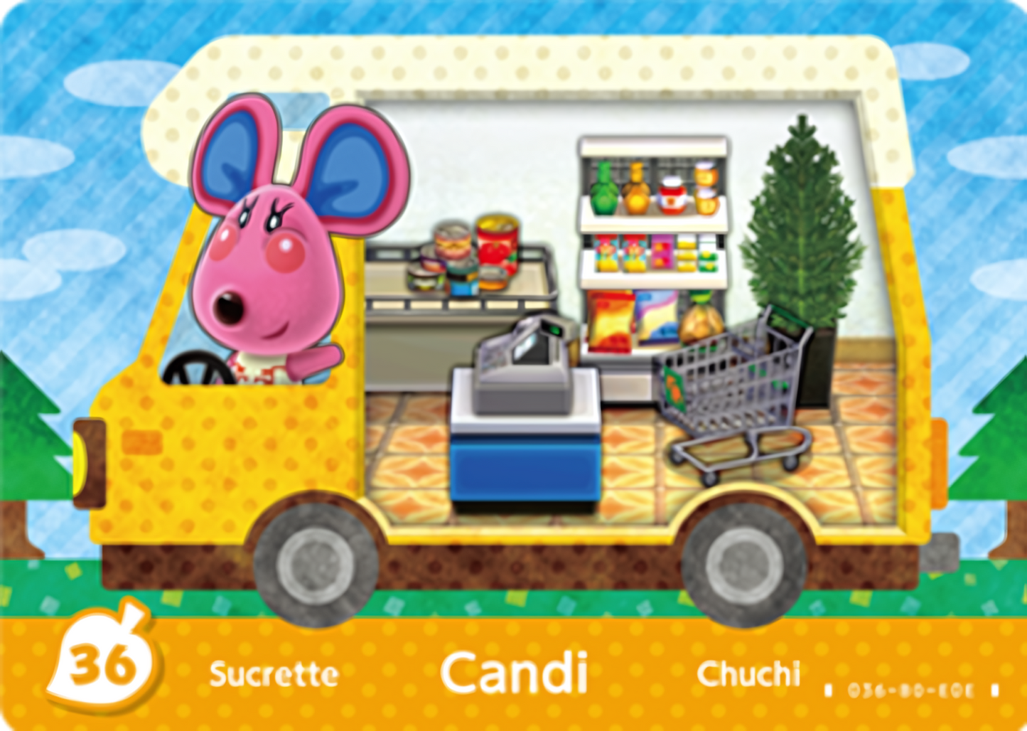 Candi NFC Villager Card – New Leaf – Welcome Amiibo
