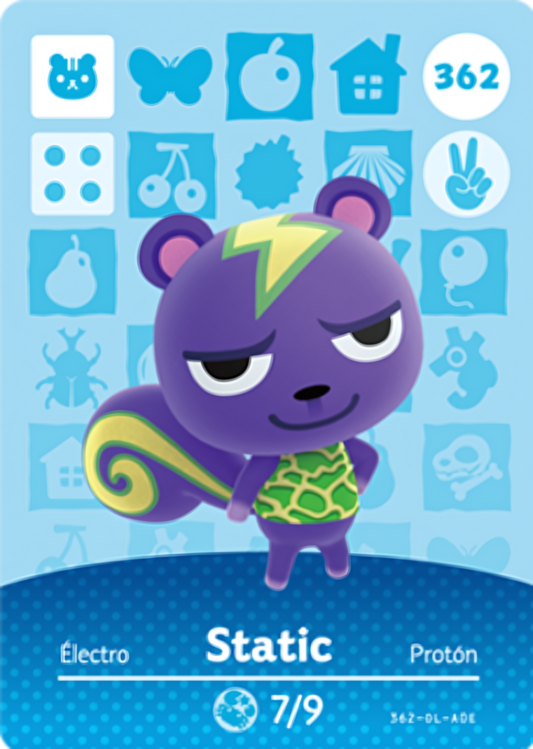 Static NFC Card – Animal Crossing Series 4 Amiibo