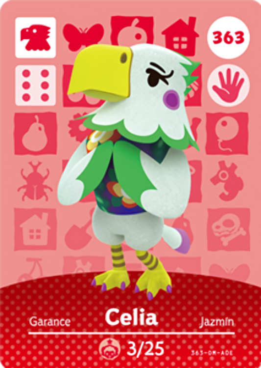 Celia NFC Card – Animal Crossing Series 4 Amiibo