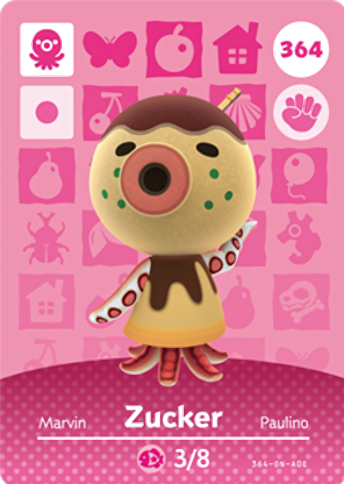 Zucker NFC Card – Animal Crossing Series 4 Amiibo