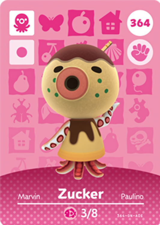 Zucker NFC Card – Animal Crossing Series 4 Amiibo