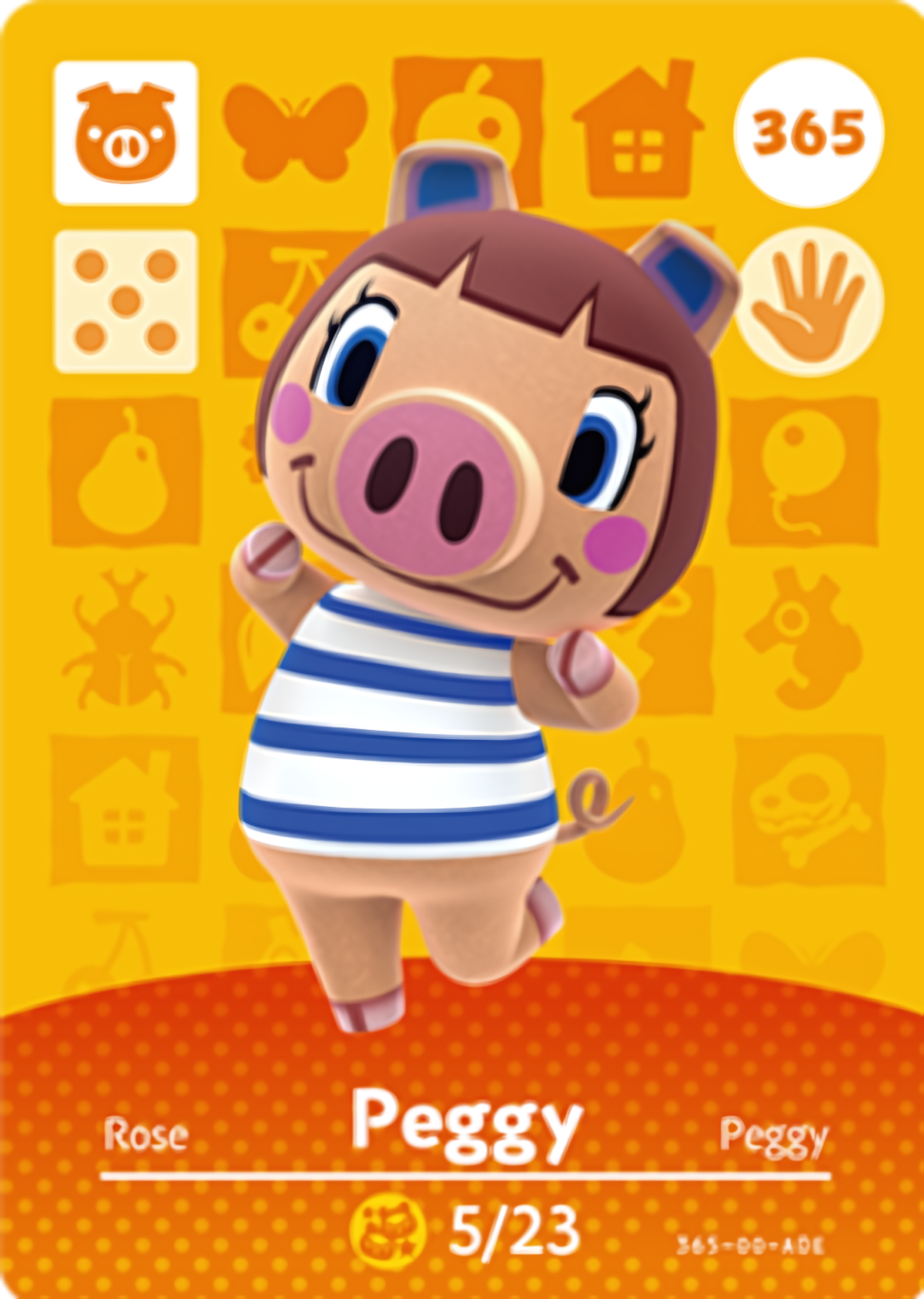 Peggy NFC Card – Animal Crossing Series 4 Amiibo