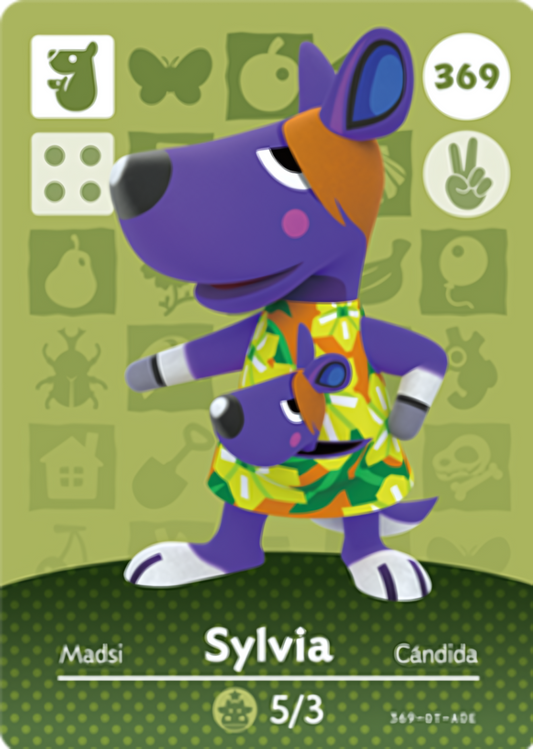 Sylvia NFC Card – Animal Crossing Series 4 Amiibo