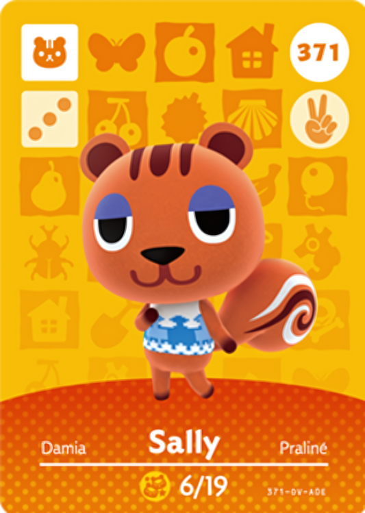 Sally NFC Card – Animal Crossing Series 4 Amiibo