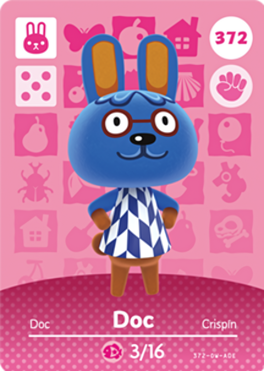 Doc NFC Card – Animal Crossing Series 4 Amiibo