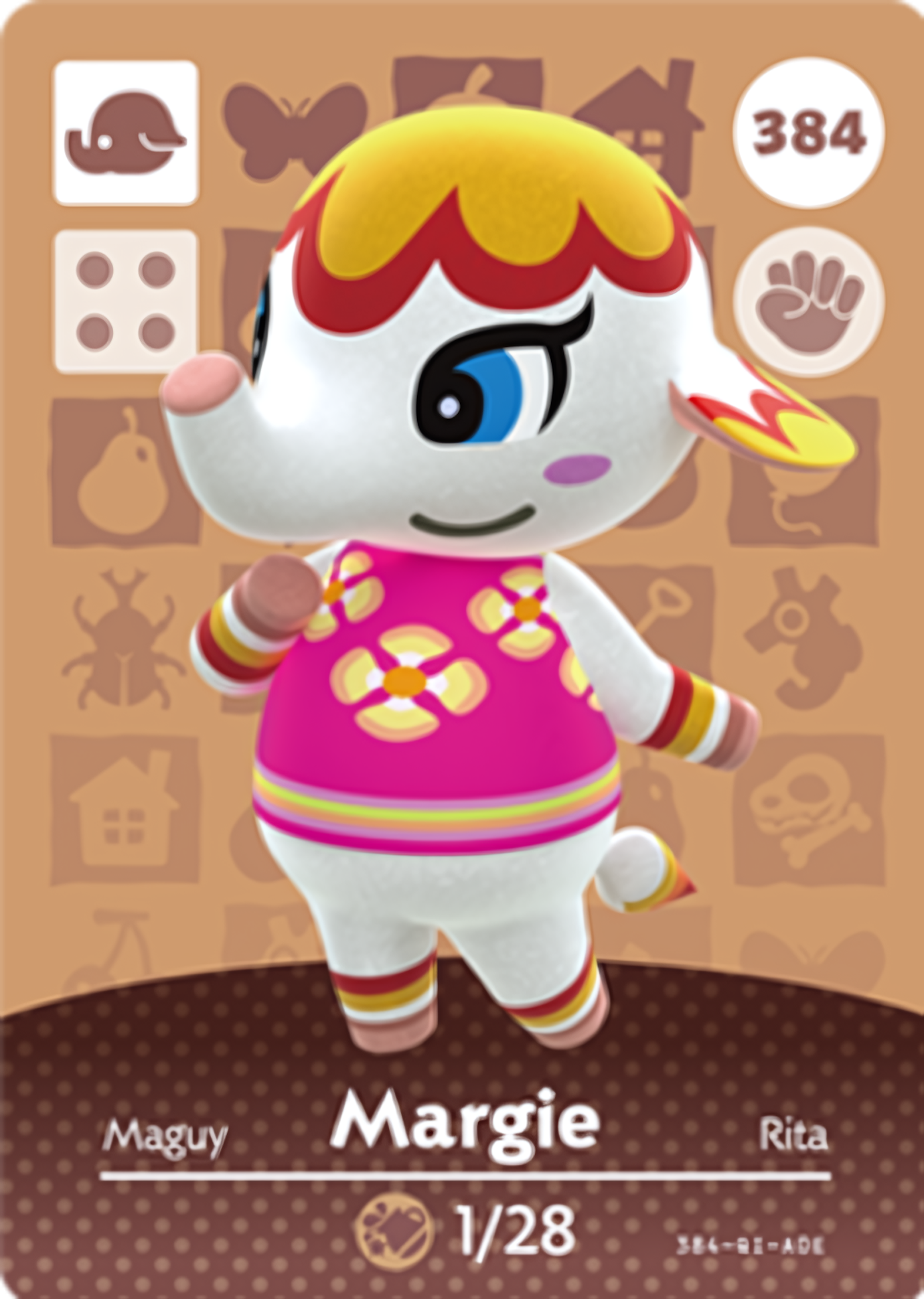 Margie NFC Card – Animal Crossing Series 4 Amiibo