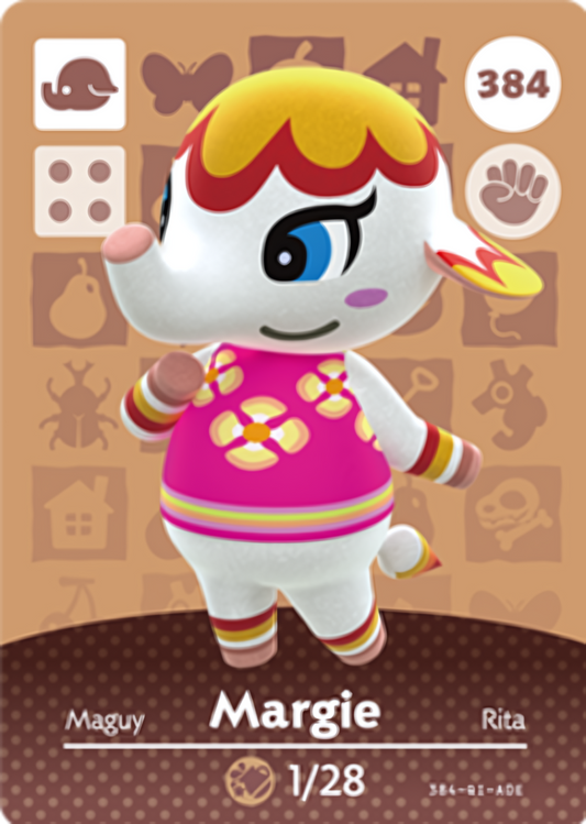Margie NFC Card – Animal Crossing Series 4 Amiibo