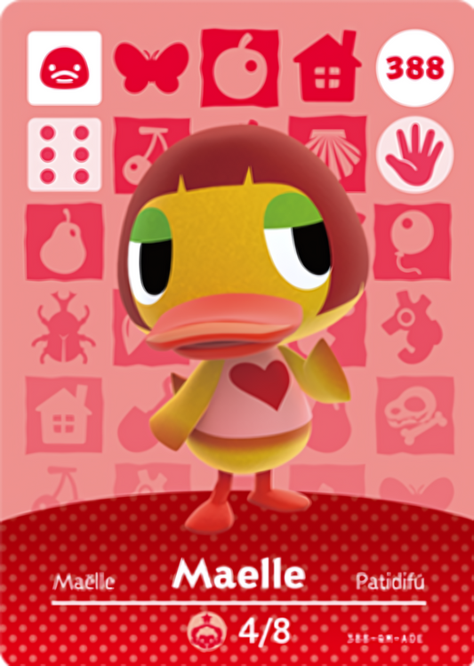 Maelle NFC Card – Animal Crossing Series 4 Amiibo