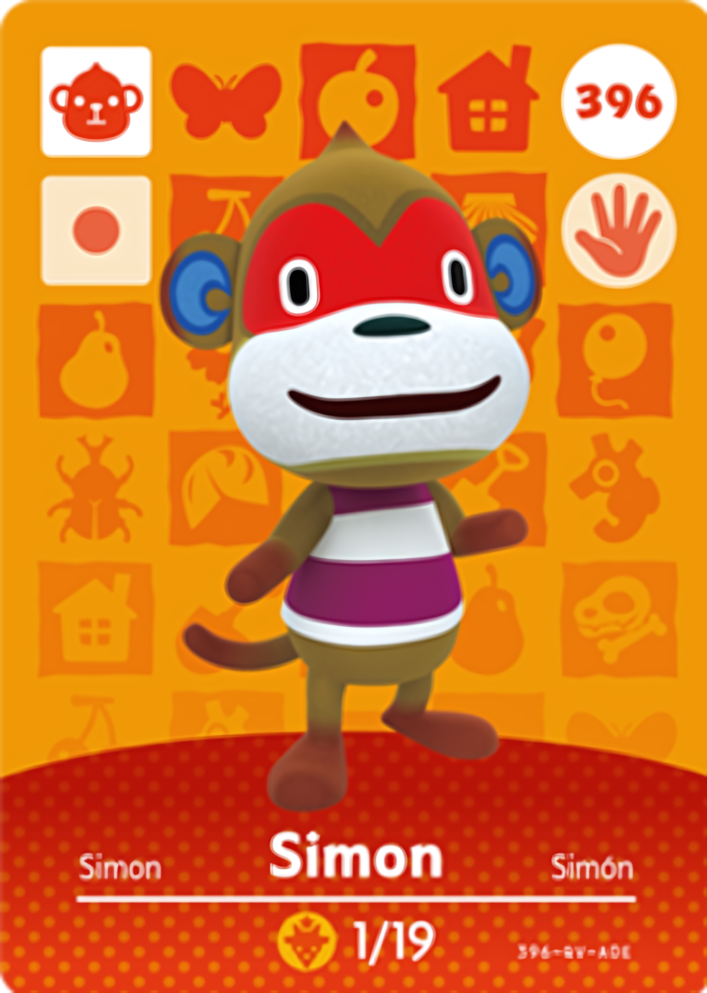 Simon NFC Card – Animal Crossing Series 4 Amiibo