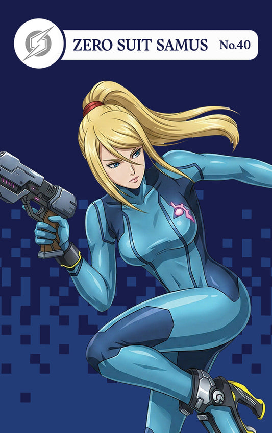 Zero Suit Samus NFC Card – Smash Bros Amiibo