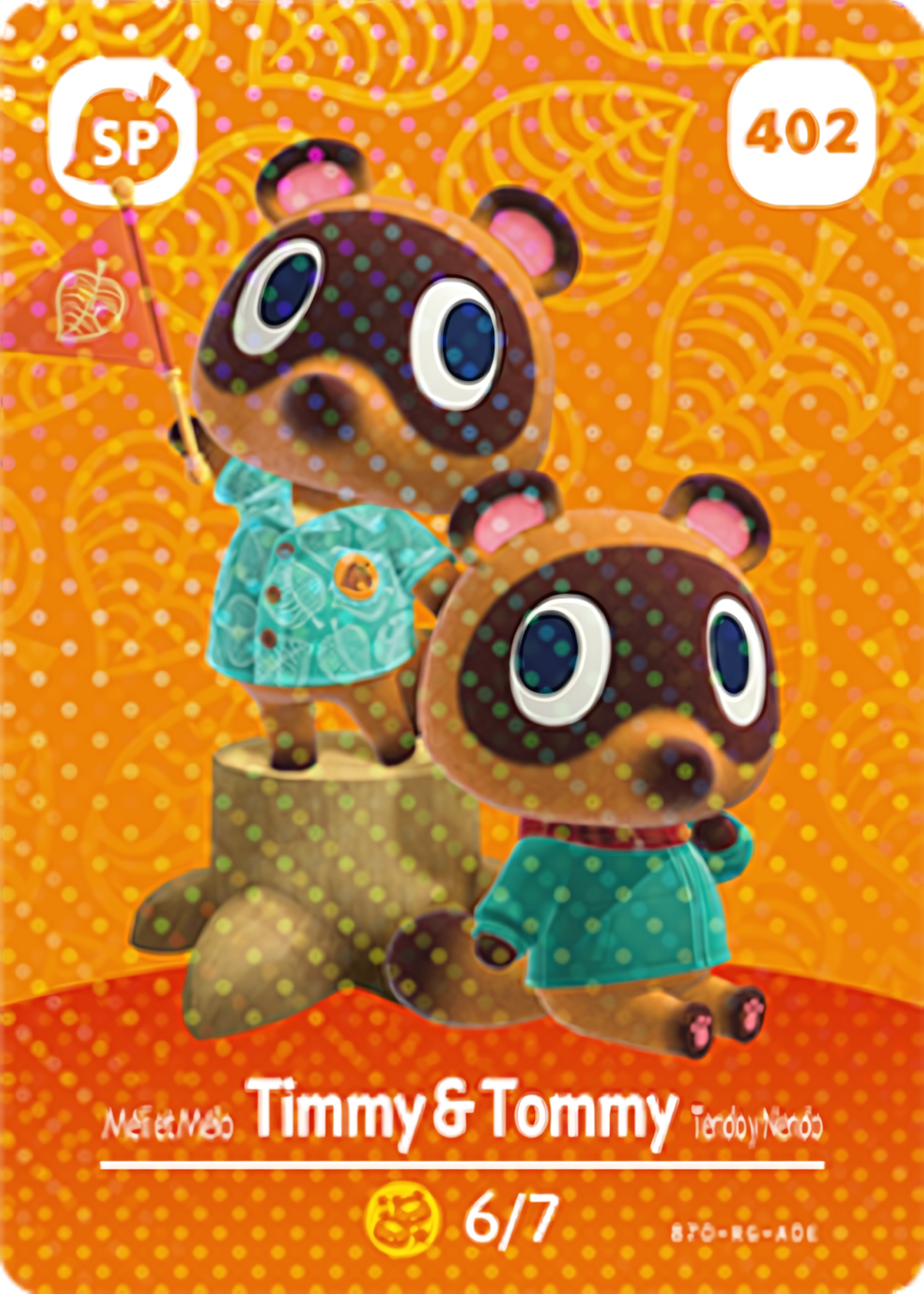 Timmy & Tommy NFC Card – Animal Crossing Series 5 Amiibo