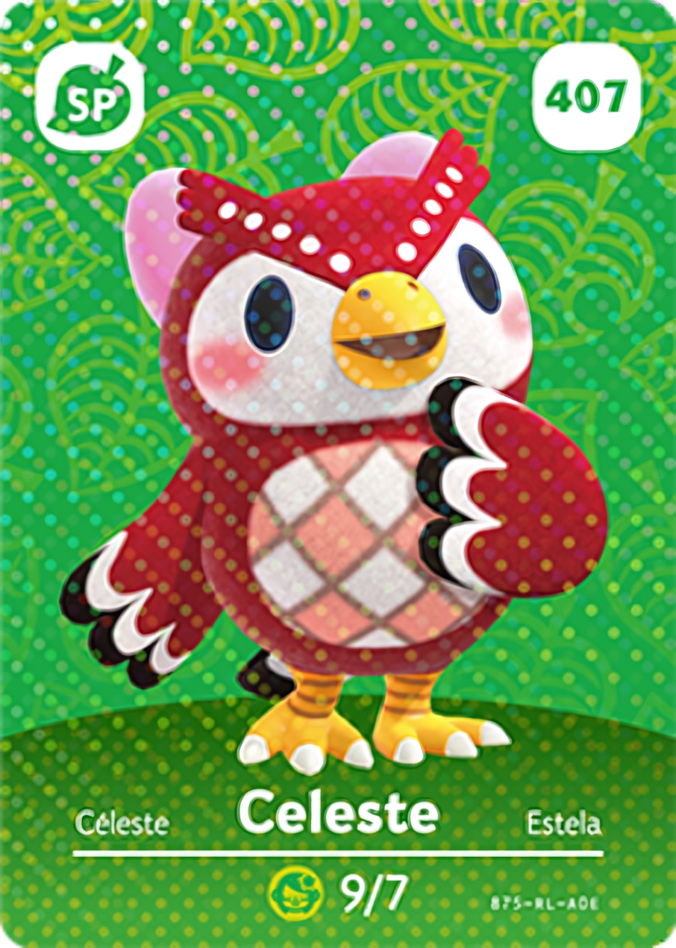 Celeste NFC Card – Animal Crossing Series 5 Amiibo