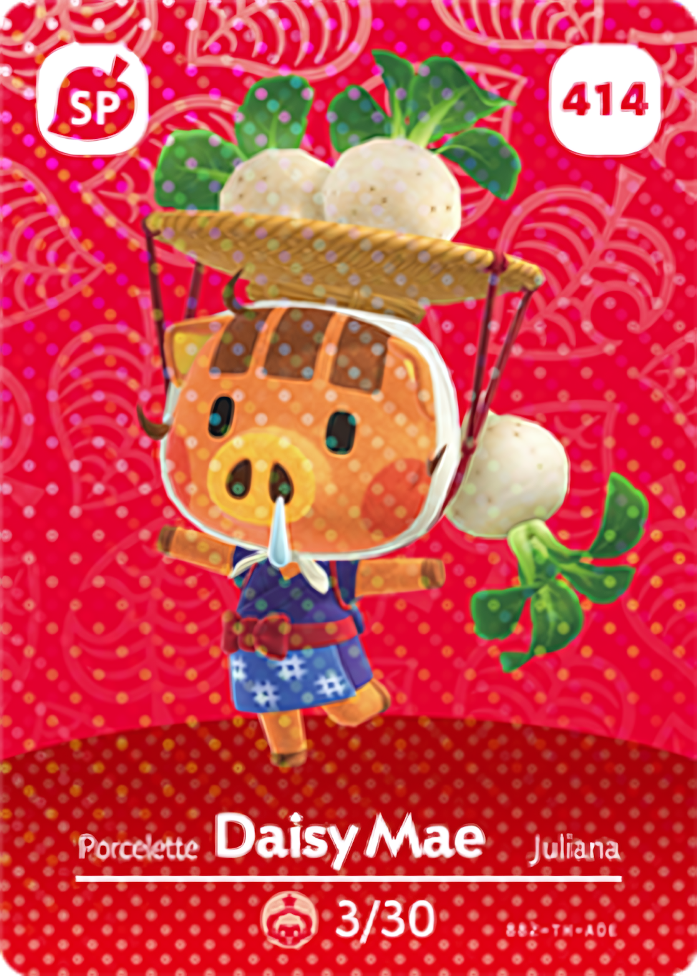 Daisy Mae NFC Card – Animal Crossing Series 5 Amiibo