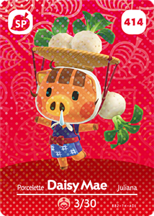 Daisy Mae NFC Card – Animal Crossing Series 5 Amiibo