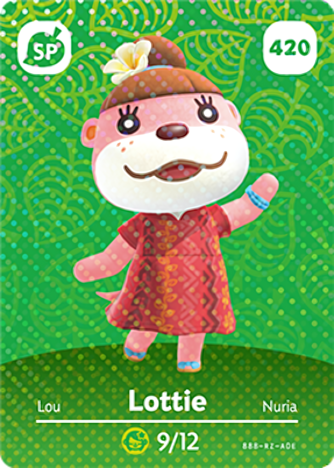 Lottie NFC Card – Animal Crossing Series 5 Amiibo