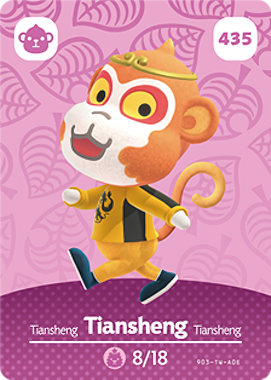 Tiansheng NFC Card – Animal Crossing Series 5 Amiibo